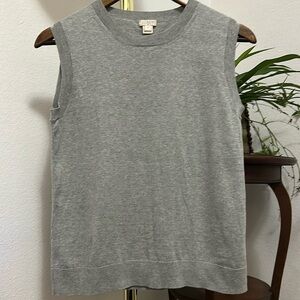 J. Crew gray sweater vest